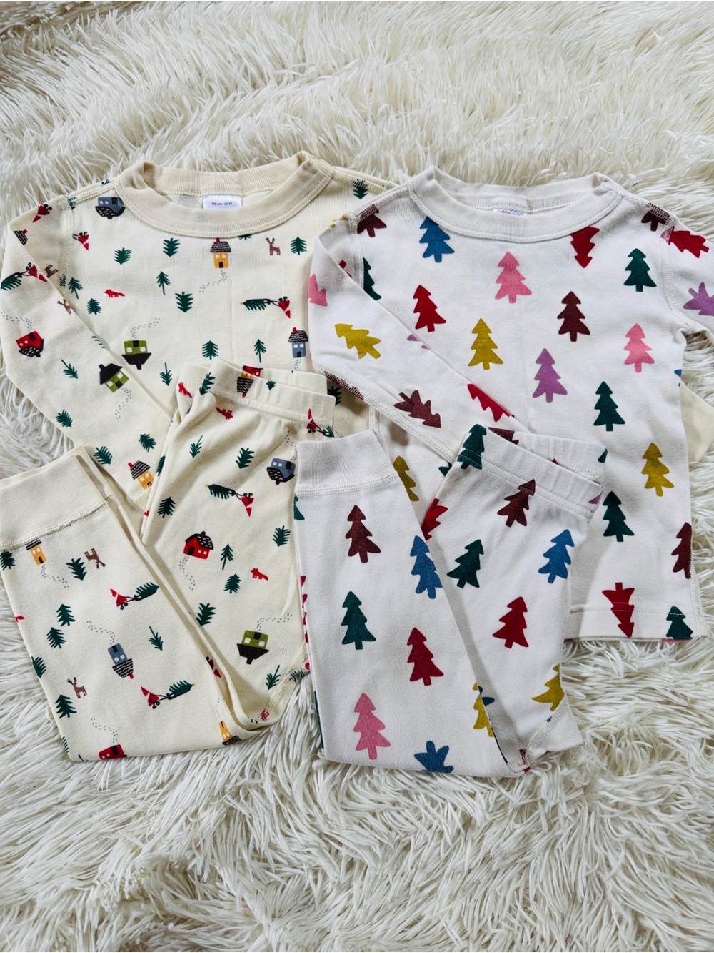 Hanna Andersson Christmas PJ Sets 3T